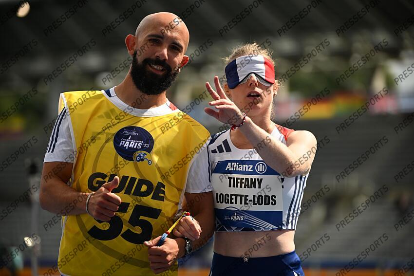 rolland (erwan) logette lods (tiffany) - (fra) - 100 M FEMMES T11 serie 2 