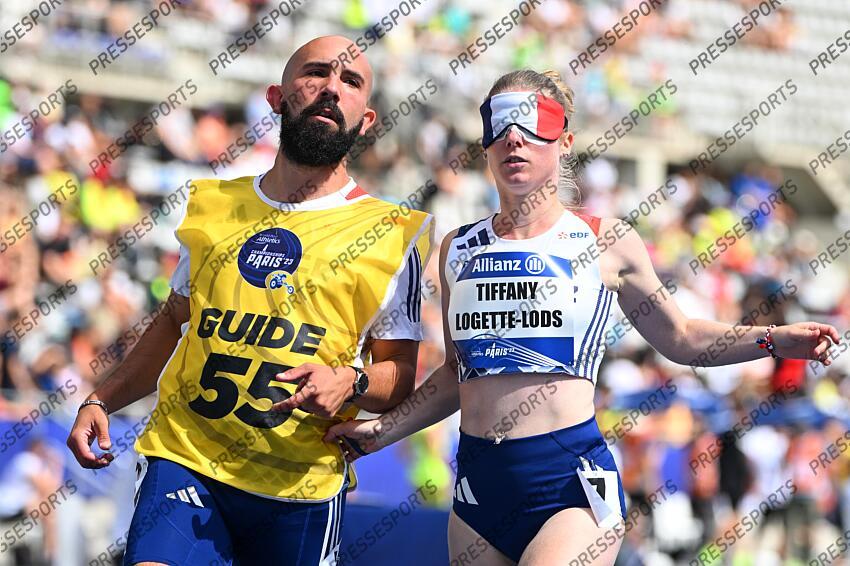 rolland (erwan) logette lods (tiffany) - (fra) - 100 M FEMMES T11 serie 2 