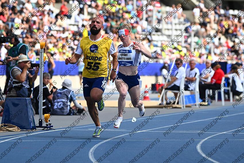 rolland (erwan) logette lods (tiffany) - (fra) - 100 M FEMMES T11 serie 2 