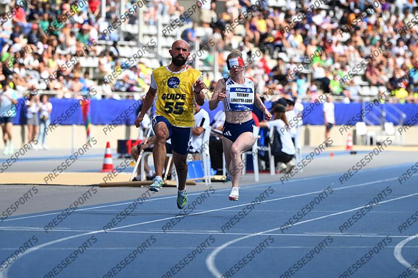 rolland (erwan) logette lods (tiffany) - (fra) - 100 M FEMMES T11 serie 2 