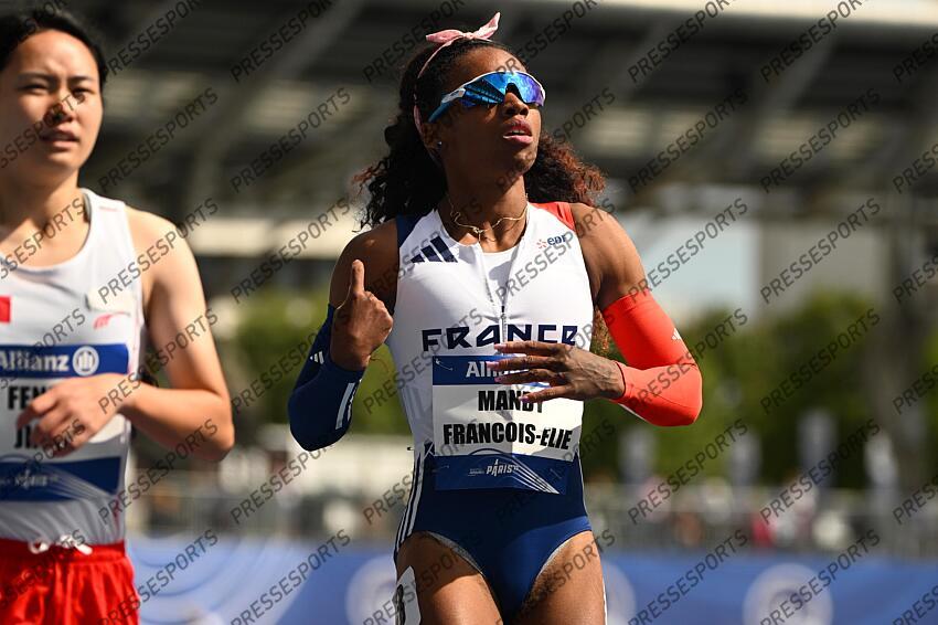 francois elie (mandy) - (fra) - 100 M FEMMES T37 serie 2 