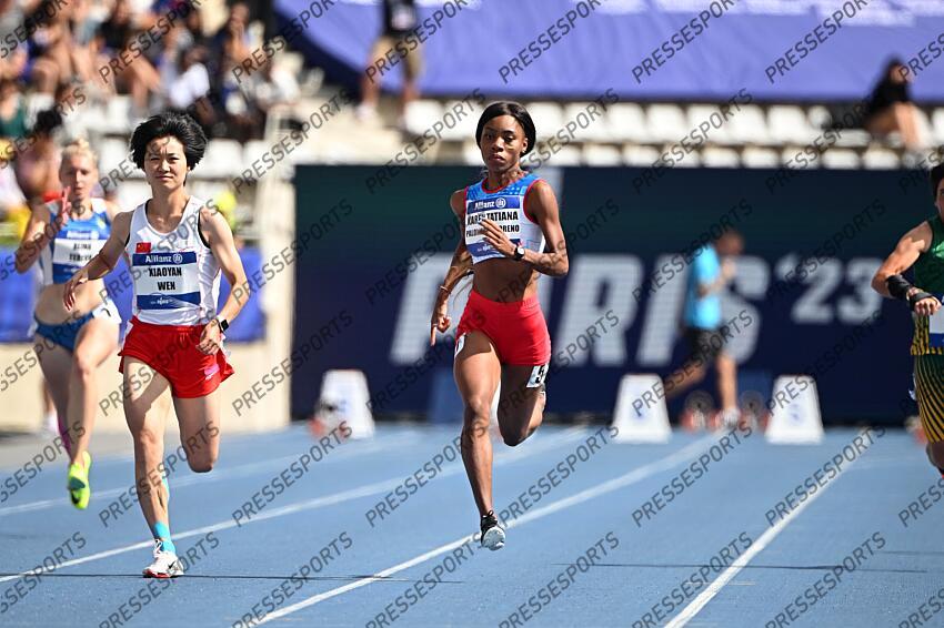 wen (xiaoyan) - (chn) - palomeque (karen) - (col) - 100 M FEMMES T37 serie 1 