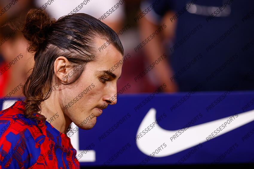 Caglar Soyuncu of Atletico de Madrid looks on during the spanish league, La Liga EA Sports, football match played between Atletico de Madrid and Granada CF at Civitas Metropolitano stadium on August 14, 2023, in Madrid, Spain. ATLETICO DE MADRID-GRENADE CF (3-1) 