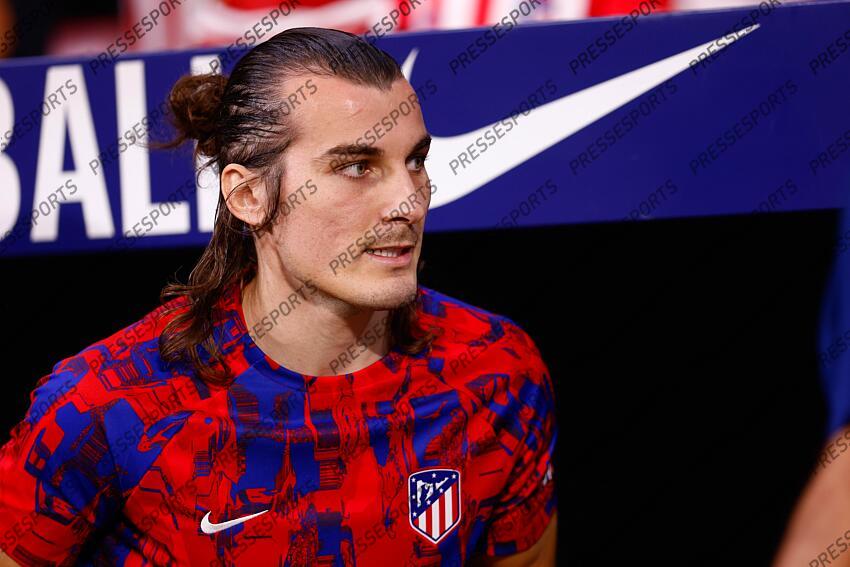 Caglar Soyuncu of Atletico de Madrid looks on during the spanish league, La Liga EA Sports, football match played between Atletico de Madrid and Granada CF at Civitas Metropolitano stadium on August 14, 2023, in Madrid, Spain. ATLETICO DE MADRID-GRENADE CF (3-1) 