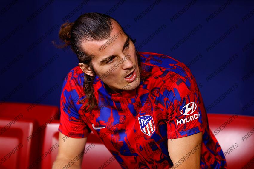 Caglar Soyuncu of Atletico de Madrid looks on during the spanish league, La Liga EA Sports, football match played between Atletico de Madrid and Granada CF at Civitas Metropolitano stadium on August 14, 2023, in Madrid, Spain. ATLETICO DE MADRID-GRENADE CF (3-1) 