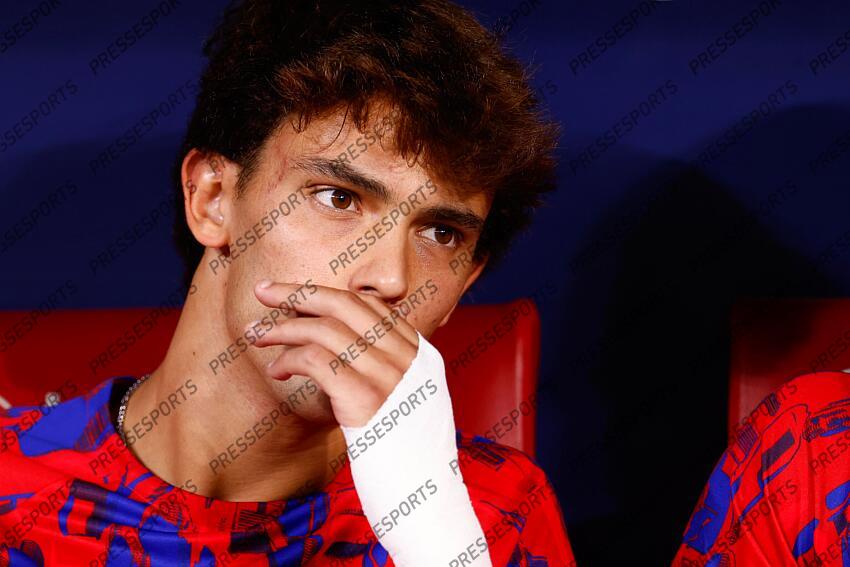 Joao Felix of Atletico de Madrid looks on during the spanish league, La Liga EA Sports, football match played between Atletico de Madrid and Granada CF at Civitas Metropolitano stadium on August 14, 2023, in Madrid, Spain. ATLETICO DE MADRID-GRENADE CF (3-1) 