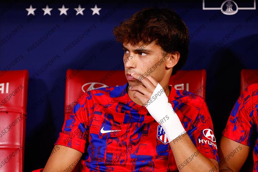 Joao Felix of Atletico de Madrid looks on during the spanish league, La Liga EA Sports, football match played between Atletico de Madrid and Granada CF at Civitas Metropolitano stadium on August 14, 2023, in Madrid, Spain. ATLETICO DE MADRID-GRENADE CF (3-1) 