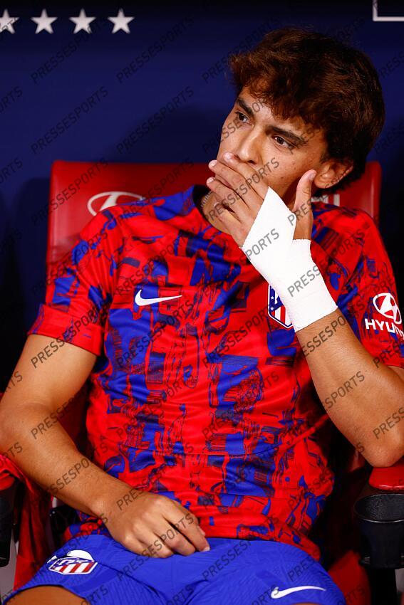 Joao Felix of Atletico de Madrid looks on during the spanish league, La Liga EA Sports, football match played between Atletico de Madrid and Granada CF at Civitas Metropolitano stadium on August 14, 2023, in Madrid, Spain. ATLETICO DE MADRID-GRENADE CF (3-1) 