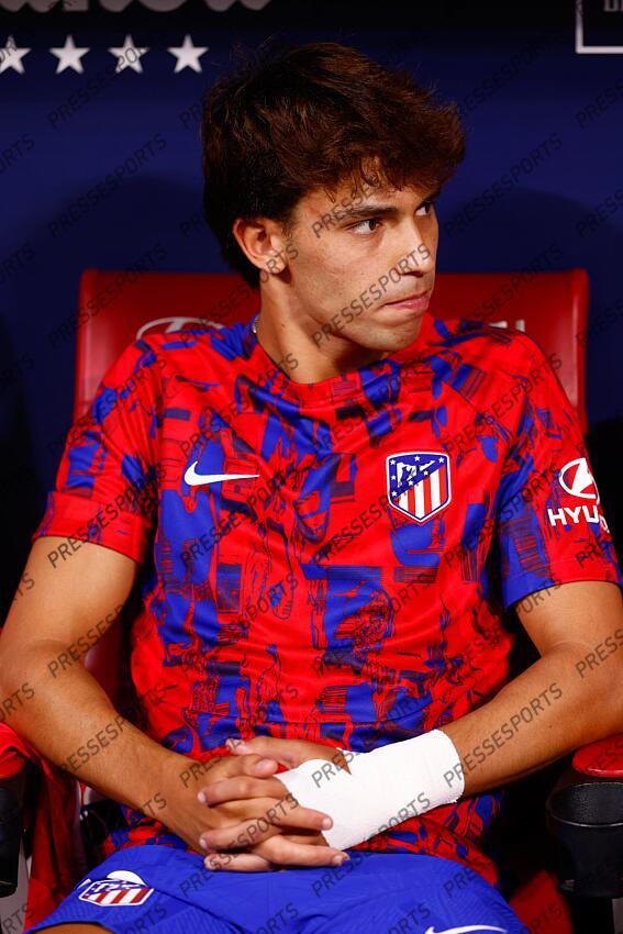 Joao Felix of Atletico de Madrid looks on during the spanish league, La Liga EA Sports, football match played between Atletico de Madrid and Granada CF at Civitas Metropolitano stadium on August 14, 2023, in Madrid, Spain. ATLETICO DE MADRID-GRENADE CF (3-1) 