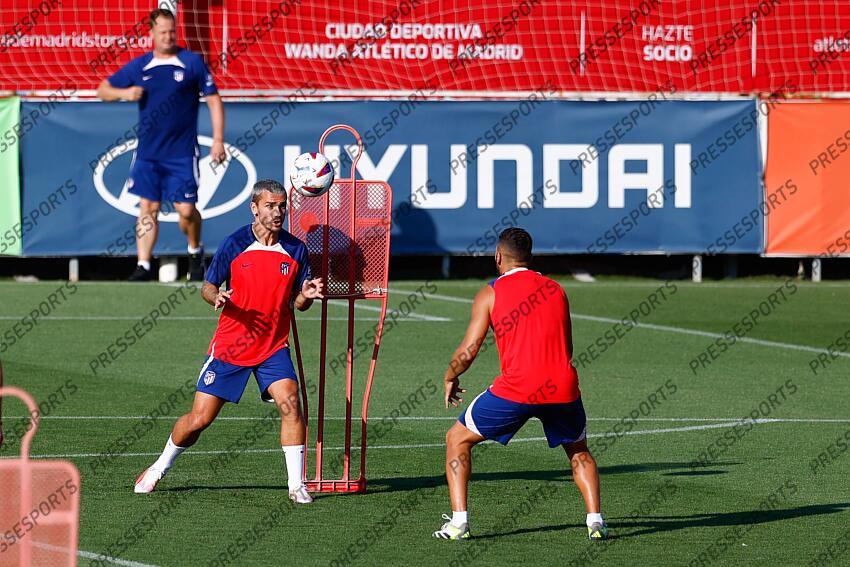 Antoine Griezmann during the training day of Atletico de Madrid prior the first match of La Liga EA Sports at Ciudad Deportiva Wanda Atletico de Madrid on August 11, 2023, in Majadahonda, Madrid, Spain. ATLETICO DE MADRID-GRENADE CF (3-1) 