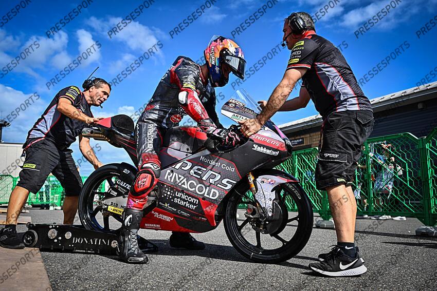 MATTEO BERTELLE ITA RIVACOLD SNIPERS TEAM HONDA Moto3 GP Japan 2023 (Circuit Twin Ring Motegi) 29.09-01.10.2023 photo: Lukasz Swiderek www.photoPSP.com @photopsp_lukasz_swiderek GRAND PRIX DU JAPON 
