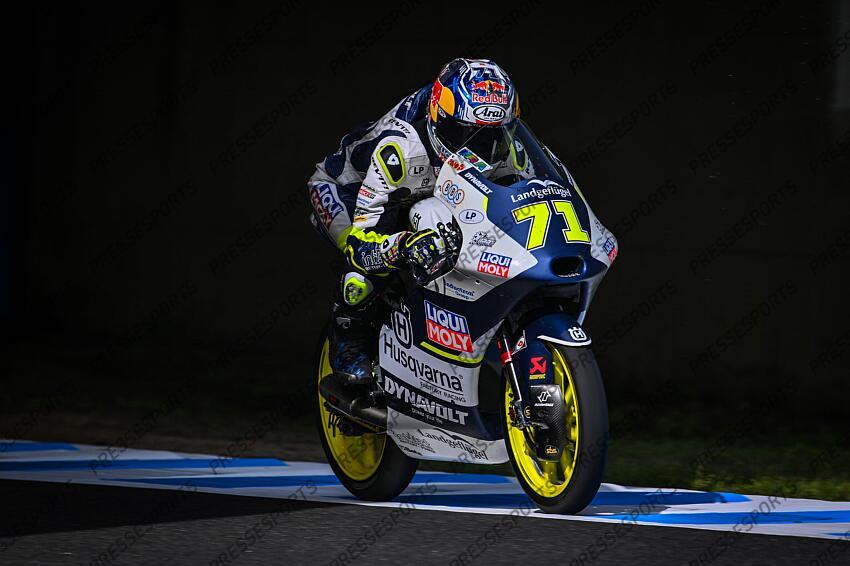 AYUMU SASAKI JPN LIQUI MOLY HUSQVARNA INTACT GP HUSQVARNA Moto3 GP Japan 2023 (Circuit Twin Ring Motegi) 29.09-01.10.2023 photo: Lukasz Swiderek www.photoPSP.com @photopsp_lukasz_swiderek GRAND PRIX DU JAPON 