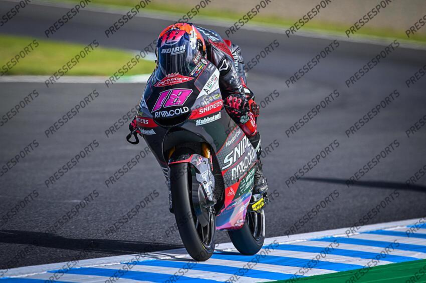 MATTEO BERTELLE ITA RIVACOLD SNIPERS TEAM HONDA Moto3 GP Japan 2023 (Circuit Twin Ring Motegi) 29.09-01.10.2023 photo: Lukasz Swiderek www.photoPSP.com @photopsp_lukasz_swiderek GRAND PRIX DU JAPON 