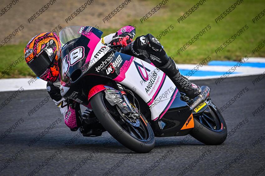 IVAN ORTOLA SPA ANGELUSS MTA TEAM KTM Moto3 GP Japan 2023 (Circuit Twin Ring Motegi) 29.09-01.10.2023 photo: Lukasz Swiderek www.photoPSP.com @photopsp_lukasz_swiderek GRAND PRIX DU JAPON 