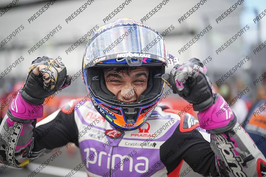Qualifying and Sprint race of Motul Grand Prix of Japan of MotoGP at Motegi Circuit. Tokyo, September 30, 2023 In picture: Jorge Martin POOL/ MotoGP.com / Cordon Press Images will be for editorial use only. Mandatory credit: ©MotoGP.com Cordon Press Cordon Press GRAND PRIX DU JAPON 