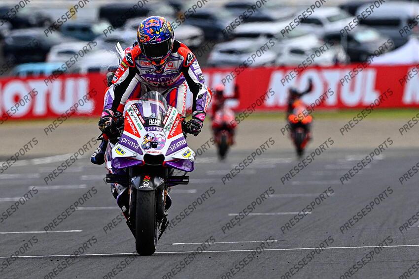 Qualifying and Sprint race of Motul Grand Prix of Japan of MotoGP at Motegi Circuit. Tokyo, September 30, 2023 In picture: Jorge Martin POOL/ MotoGP.com / Cordon Press Images will be for editorial use only. Mandatory credit: ©MotoGP.com Cordon Press Cordon Press GRAND PRIX DU JAPON 