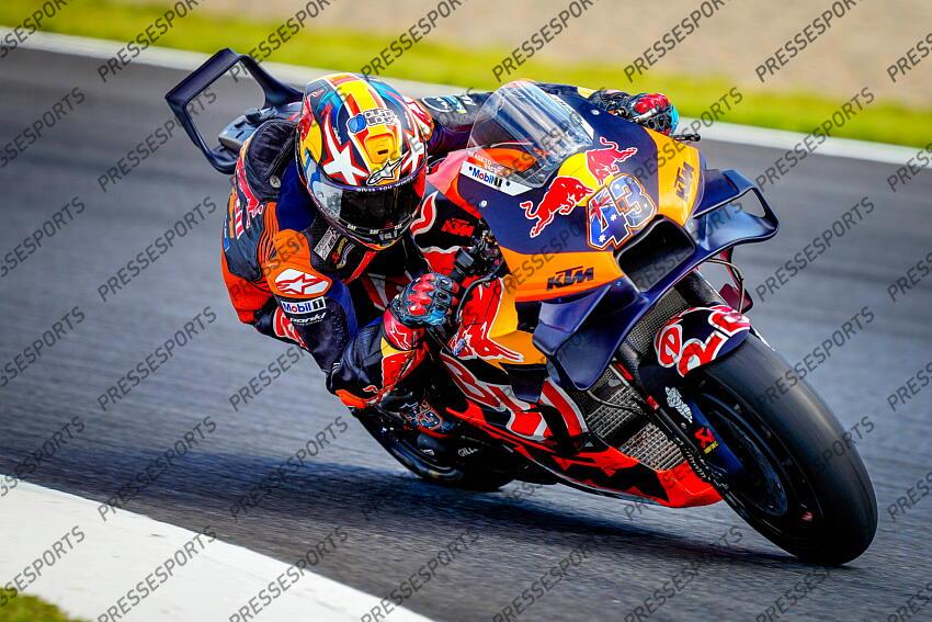 Qualifying and Sprint race of Motul Grand Prix of Japan of MotoGP at Motegi Circuit. Tokyo, September 30, 2023 In picture: Jack Miller POOL/ MotoGP.com / Cordon Press Images will be for editorial use only. Mandatory credit: ©MotoGP.com Cordon Press Cordon Press GRAND PRIX DU JAPON 