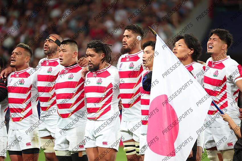 Lemeki (Lomano) Leitch (Michael Geoffrey) Koo (Ji-won) Horie (Shota) Fakatava (Amato) Nakamura (Ryoto) Inagaki (Keita) Himeno (Kazuki) capitaine JAPON-SAMOA (28-22) 