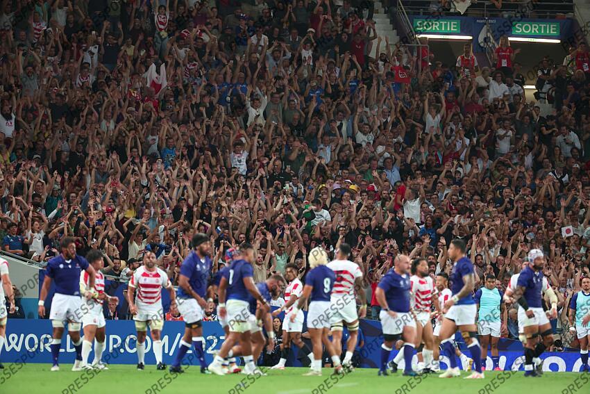 JAPON-SAMOA (28-22) ola vague 