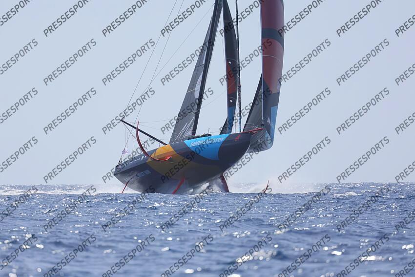 hermann (boris) - (ger) - haris (william) - (gbr) - ARRIVEE TRANSAT JACQUES VABRE 2023 7e categorie Imoca 