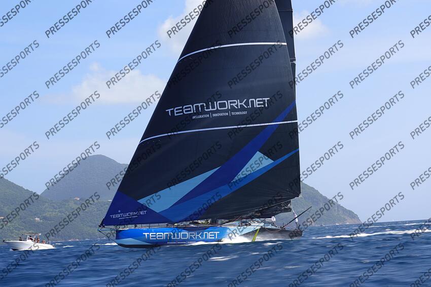 ARRIVEE TRANSAT JACQUES VABRE 2023 skippers : mettraux (justine) villion (julien) 