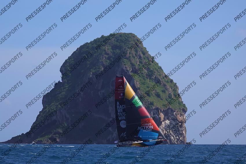 hermann (boris) - (ger) - haris (william) - (gbr) - ARRIVEE TRANSAT JACQUES VABRE 2023 7e categorie Imoca rocher du diamant 