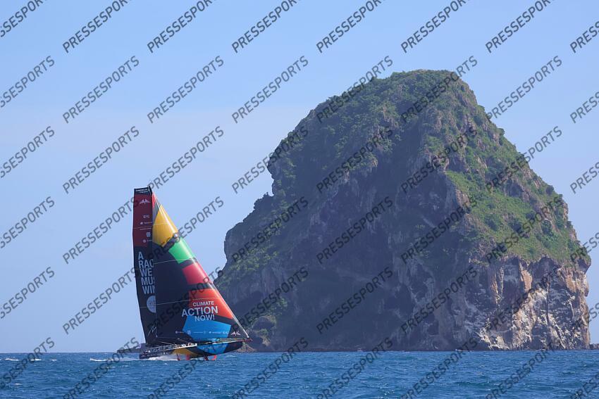 hermann (boris) - (ger) - haris (william) - (gbr) - ARRIVEE TRANSAT JACQUES VABRE 2023 7e categorie Imoca rocher du diamant 