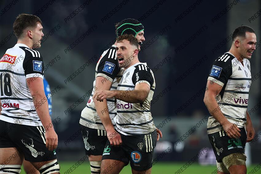 galletier (guillaume) - BRIVE VANNES - 14 EME JOURNEE PRO D2 - PRO D2 - BRIVE - STADE AMEDEE DOMENECH - SAISON 2023-2024 - BRIVE-VANNES (13-11) 