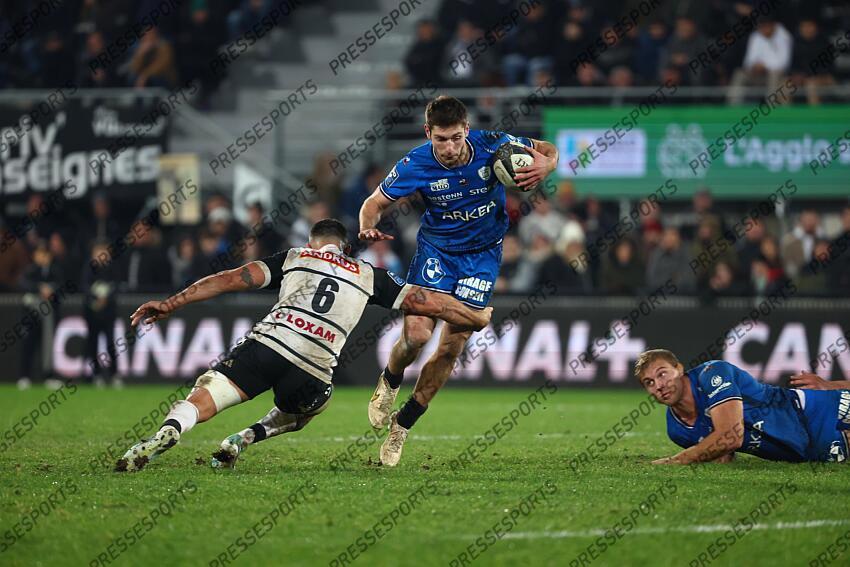 ortolan (massimo) - BRIVE VANNES - 14 EME JOURNEE PRO D2 - PRO D2 - BRIVE - STADE AMEDEE DOMENECH - SAISON 2023-2024 - BRIVE-VANNES (13-11) 