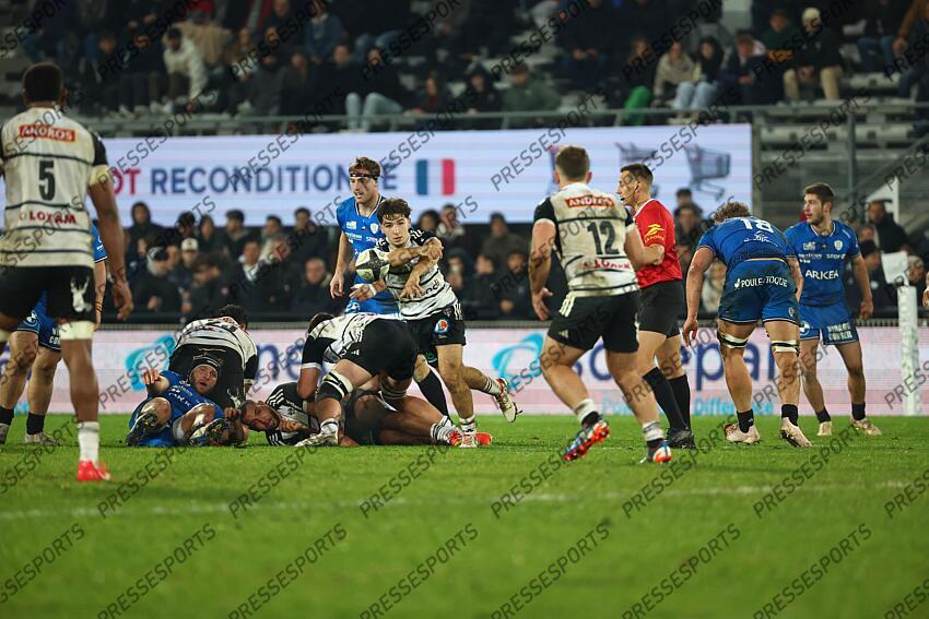 carbonneau (leo) - BRIVE VANNES - 14 EME JOURNEE PRO D2 - PRO D2 - BRIVE - STADE AMEDEE DOMENECH - SAISON 2023-2024 - BRIVE-VANNES (13-11) 