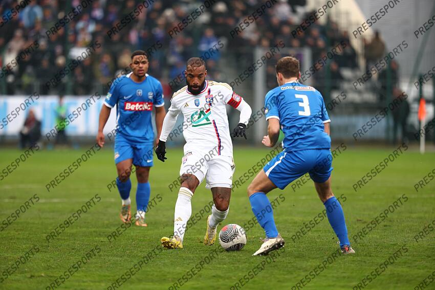 lacazette (alexandre) vannier (pierre) PONTARLIER-LYON (0-3) 