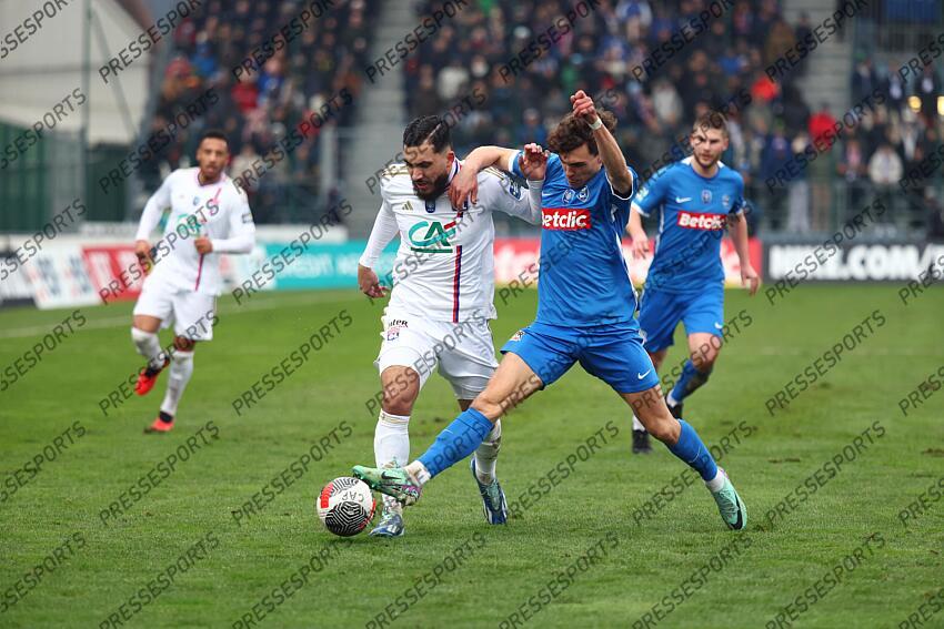 cherki (rayan) monney (emilien) PONTARLIER-LYON (0-3) 