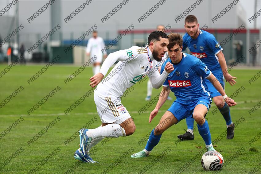 cherki (rayan) monney (emilien) PONTARLIER-LYON (0-3) 