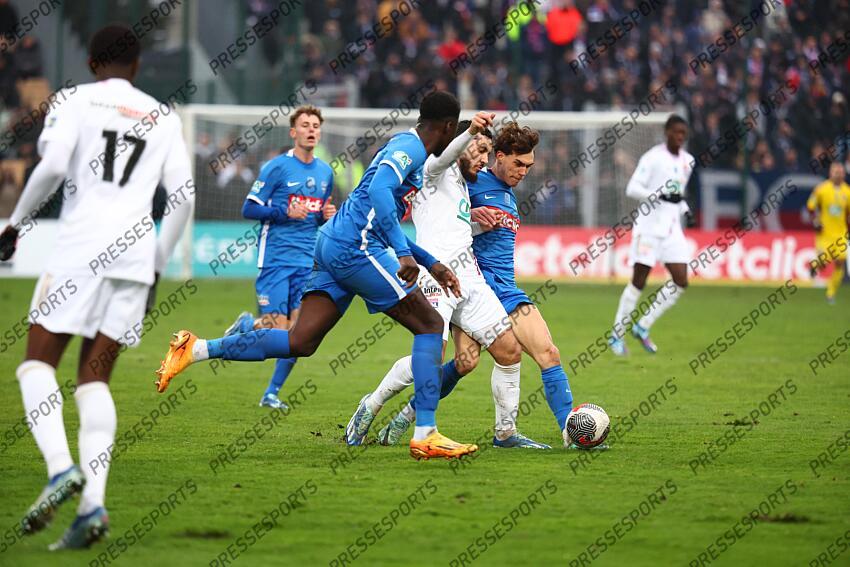 cherki (rayan) monney (emilien) PONTARLIER-LYON (0-3) 