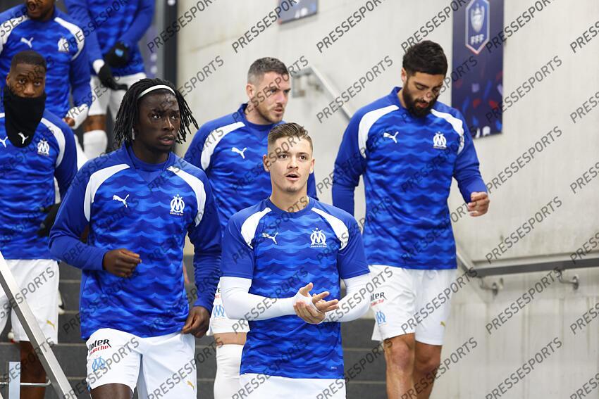 meite (bamo) vitinha (vitor oliveira) THIONVILLE-MARSEILLE (0-1) kondogbia (geoffrey) veretout (jordan) gigot (samuel) 