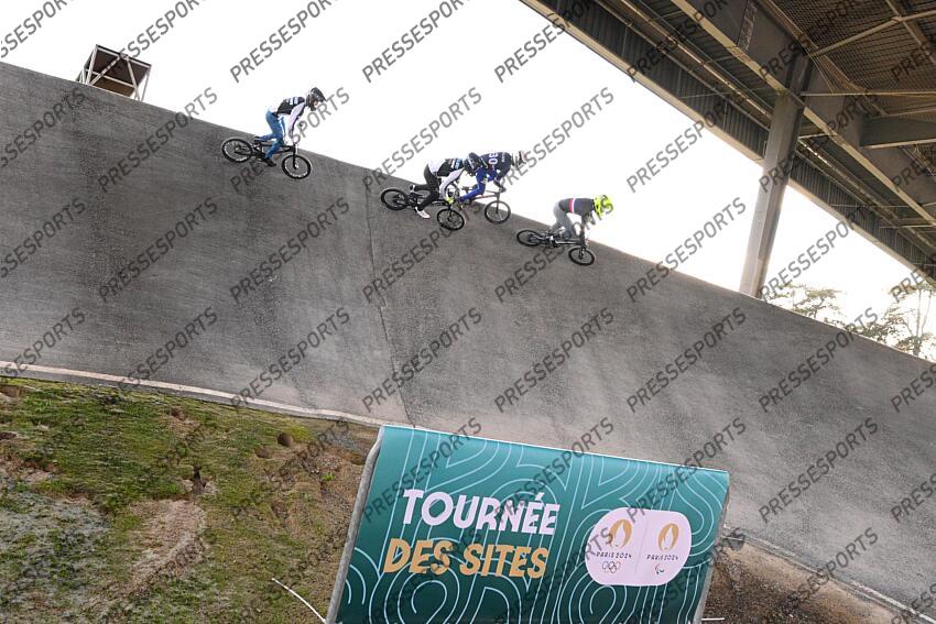 colsenet (mateo) - (fra) - casque jaune MAGAZINE SITE BMX JO 2024 