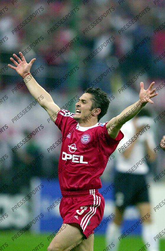 lizarazu (bixente) BAYERN MUNICH-VALENCE TRANSMISSIONS 