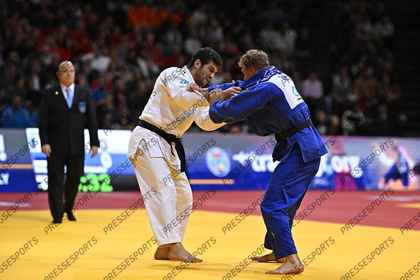 mathieu (alexis) - (fra) - clerget (axel) -90 KG HOMMES 
