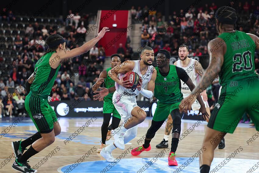 luwawu cabarrot (timothe) fall faye (ibrahima) LYON VILLEURBANNE-NANTERRE (78-82) 