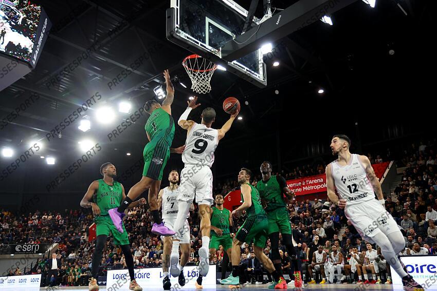 bibbins (justin) luwawu cabarrot (timothe) LYON VILLEURBANNE-NANTERRE (78-82) 