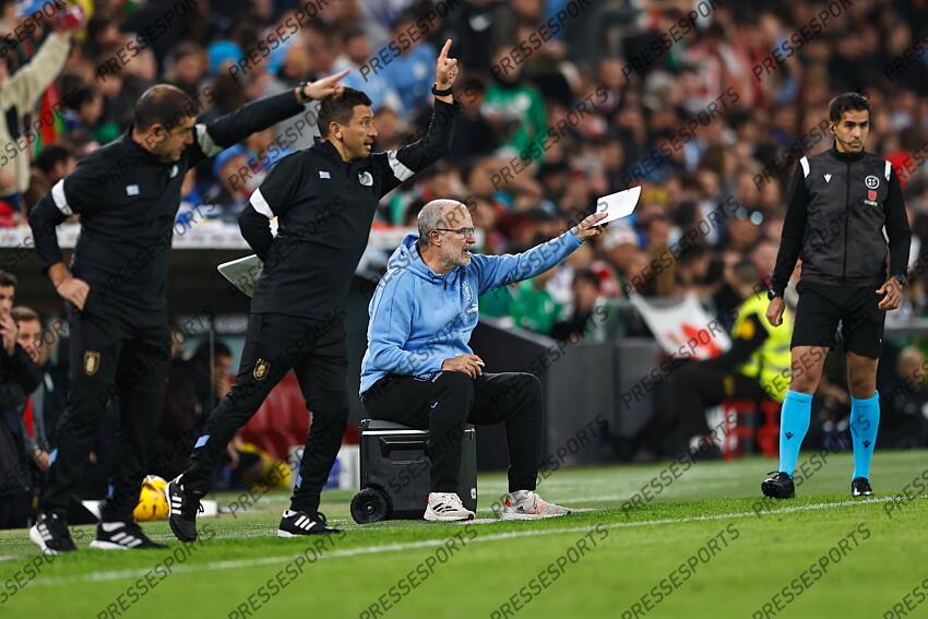 Marcelo Bielsa (URU), MARCH 23, 2024 - Football / Soccer : International Friendly match between Basque 1-1 Uruguay at the San Mames Stadium in BilbaURUo, Spain. (Photo by Mutsu Kawamori/AFLO) PAYS BASQUE-URUGUAY (1-1) 