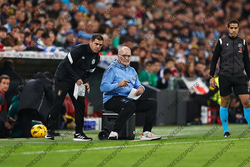 Marcelo Bielsa (URU), MARCH 23, 2024 - Football / Soccer : International Friendly match between Basque 1-1 Uruguay at the San Mames Stadium in BilbaURUo, Spain. (Photo by Mutsu Kawamori/AFLO) PAYS BASQUE-URUGUAY (1-1) 