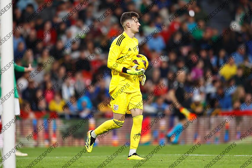Julen Agirrezabala (Basque), MARCH 23, 2024 - Football / Soccer : International Friendly match between Basque 1-1 Uruguay at the San Mames Stadium in Bilbao, Spain. (Photo by Mutsu Kawamori/AFLO) PAYS BASQUE-URUGUAY (1-1) 