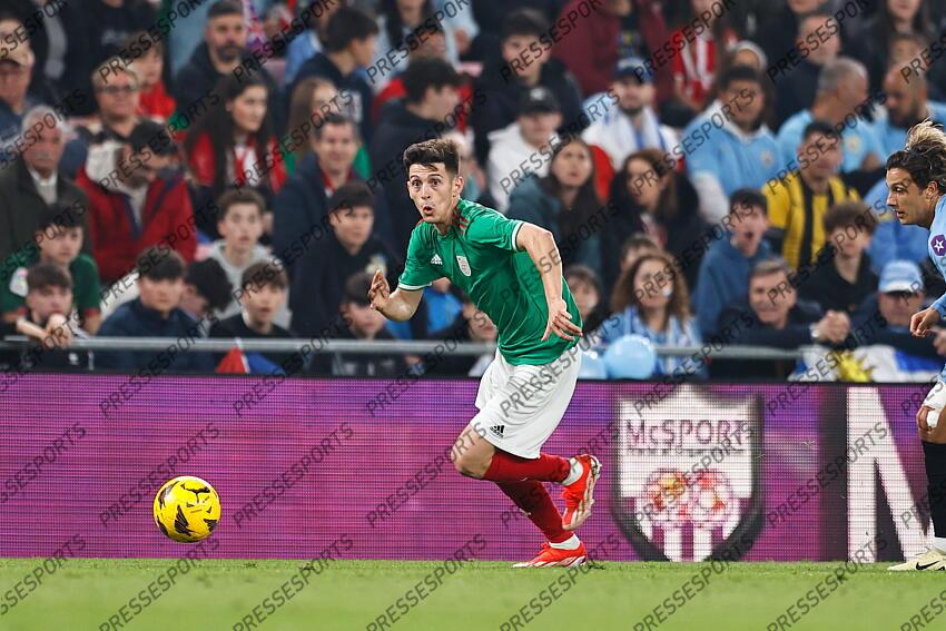 Imanol Garcia de Albeniz (Basque), MARCH 23, 2024 - Football / Soccer : International Friendly match between Basque 1-1 Uruguay at the San Mames Stadium in Bilbao, Spain. (Photo by Mutsu Kawamori/AFLO) PAYS BASQUE-URUGUAY (1-1) 