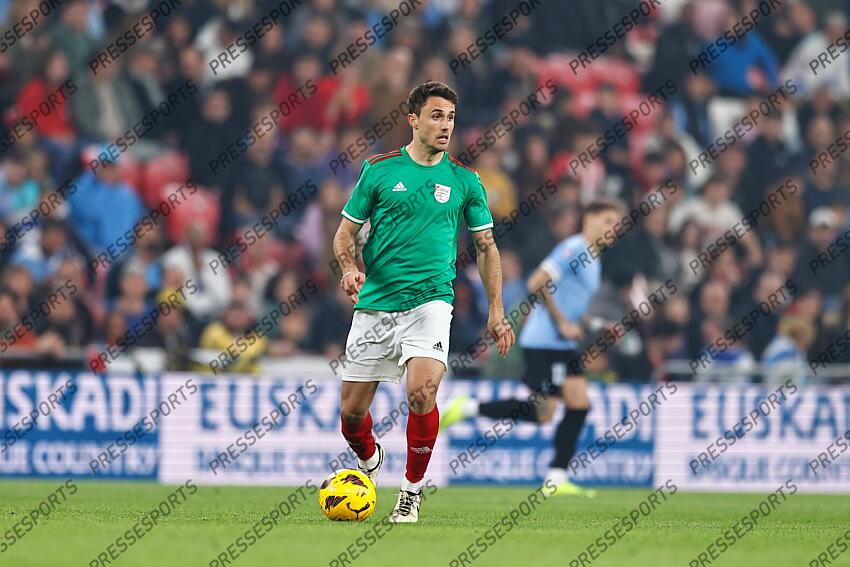 Ander Guevara (Basque), MARCH 23, 2024 - Football / Soccer : International Friendly match between Basque 1-1 Uruguay at the San Mames Stadium in Bilbao, Spain. (Photo by Mutsu Kawamori/AFLO) PAYS BASQUE-URUGUAY (1-1) 
