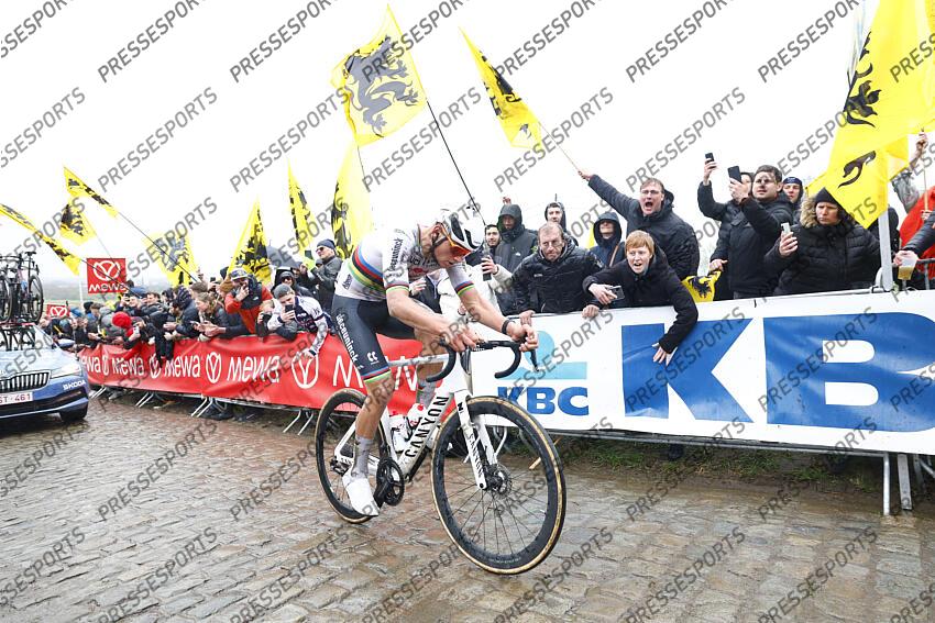 van der poel (mathieu) - (hol) - TOUR DES FLANDRES 2e et dernier passage dans le Paterberg 