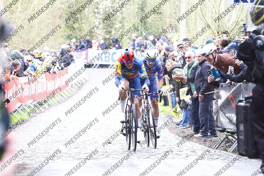 pedersen (mads) - (dan) - TOUR DES FLANDRES vermeersch (gianni) - (bel) - alpecin 