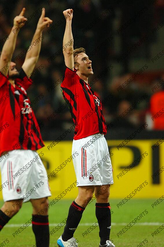 chevtchenko (andrei) MILAN AC-LYON (3-1) 1/4 Finale retour 