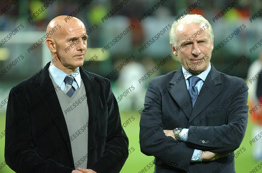 sacchi (arrigo) trapattoni (giovanni) MILAN AC-LYON (3-1) 1/4 Finale retour sacchi : ancien entraineur du milan ac et de l'equipe d'italie trapattoni (giovanni) ancien entraineur de la juventus de l'inter de milan du bayern de munich et de l'equipe d'italie FF(10/03/2009) L'(13/06/2012) 