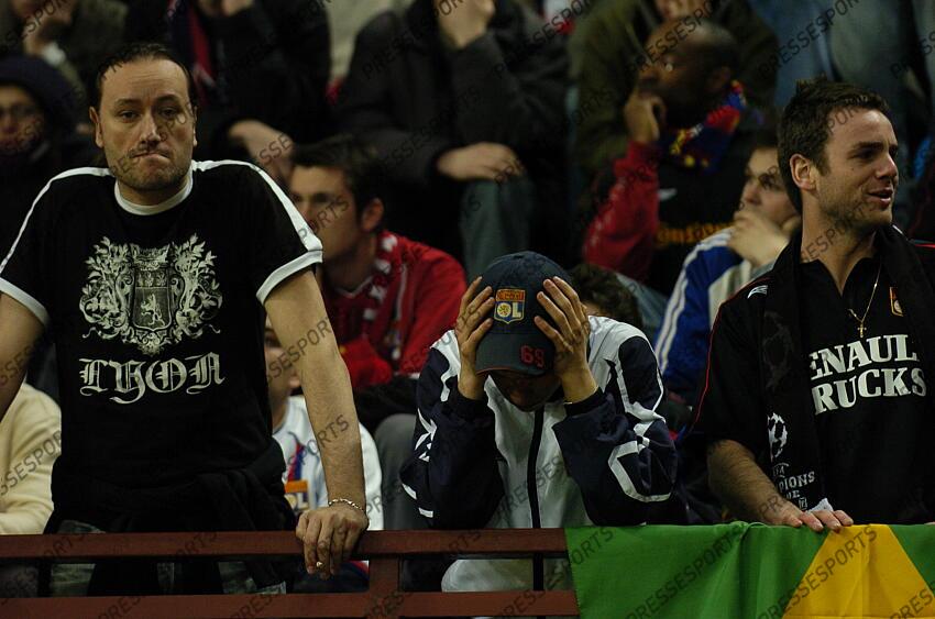 MILAN AC-LYON (3-1) 1/4 retour 